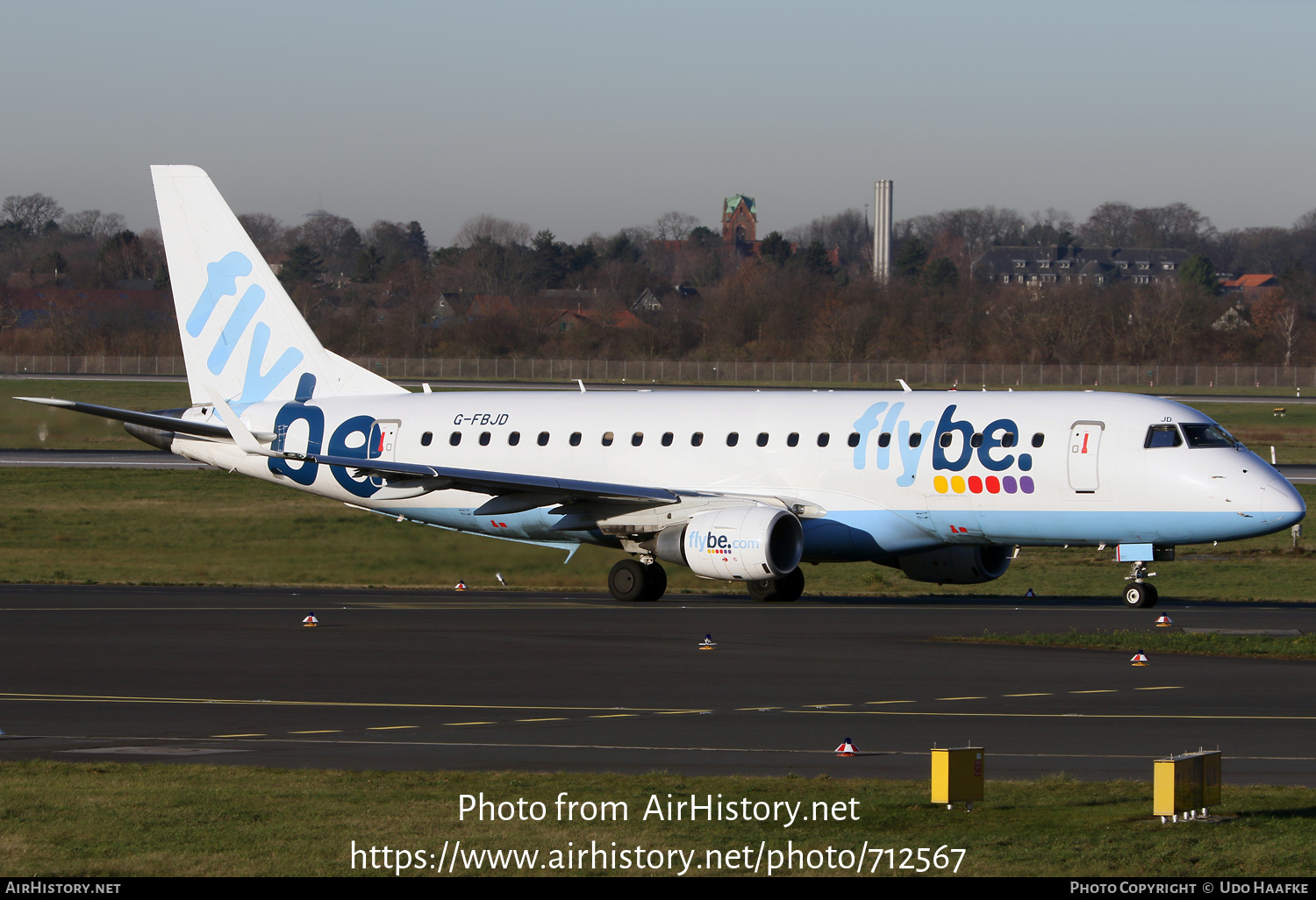 Aircraft Photo of G-FBJD | Embraer 175STD (ERJ-170-200STD) | Flybe | AirHistory.net #712567