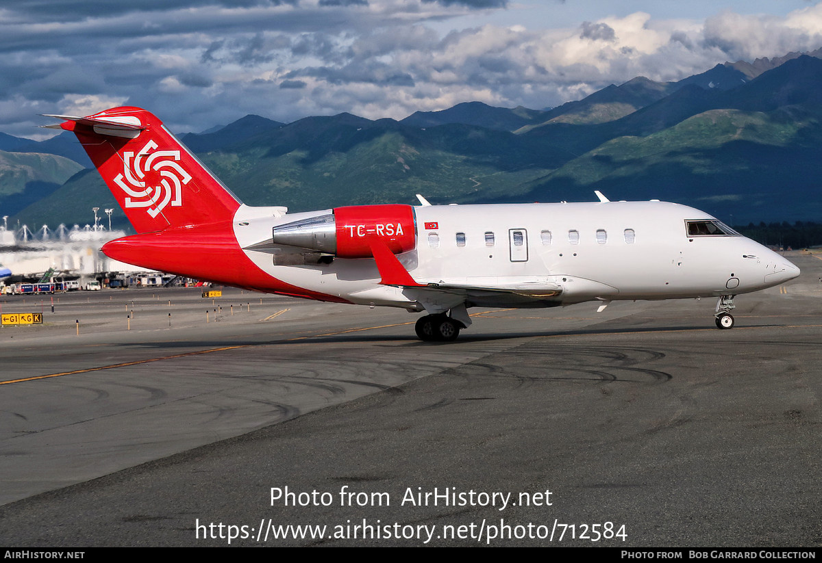 Aircraft Photo of TC-RSA | Bombardier Challenger 605 (CL-600-2B16) | Redstar Aviation | AirHistory.net #712584