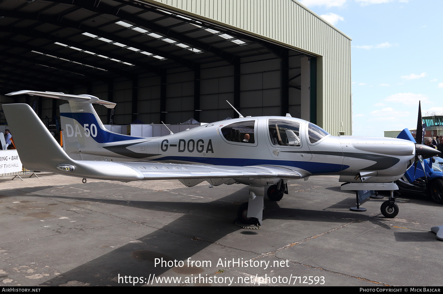 Aircraft Photo of G-DOGA | Diamond DA50 RG | AirHistory.net #712593