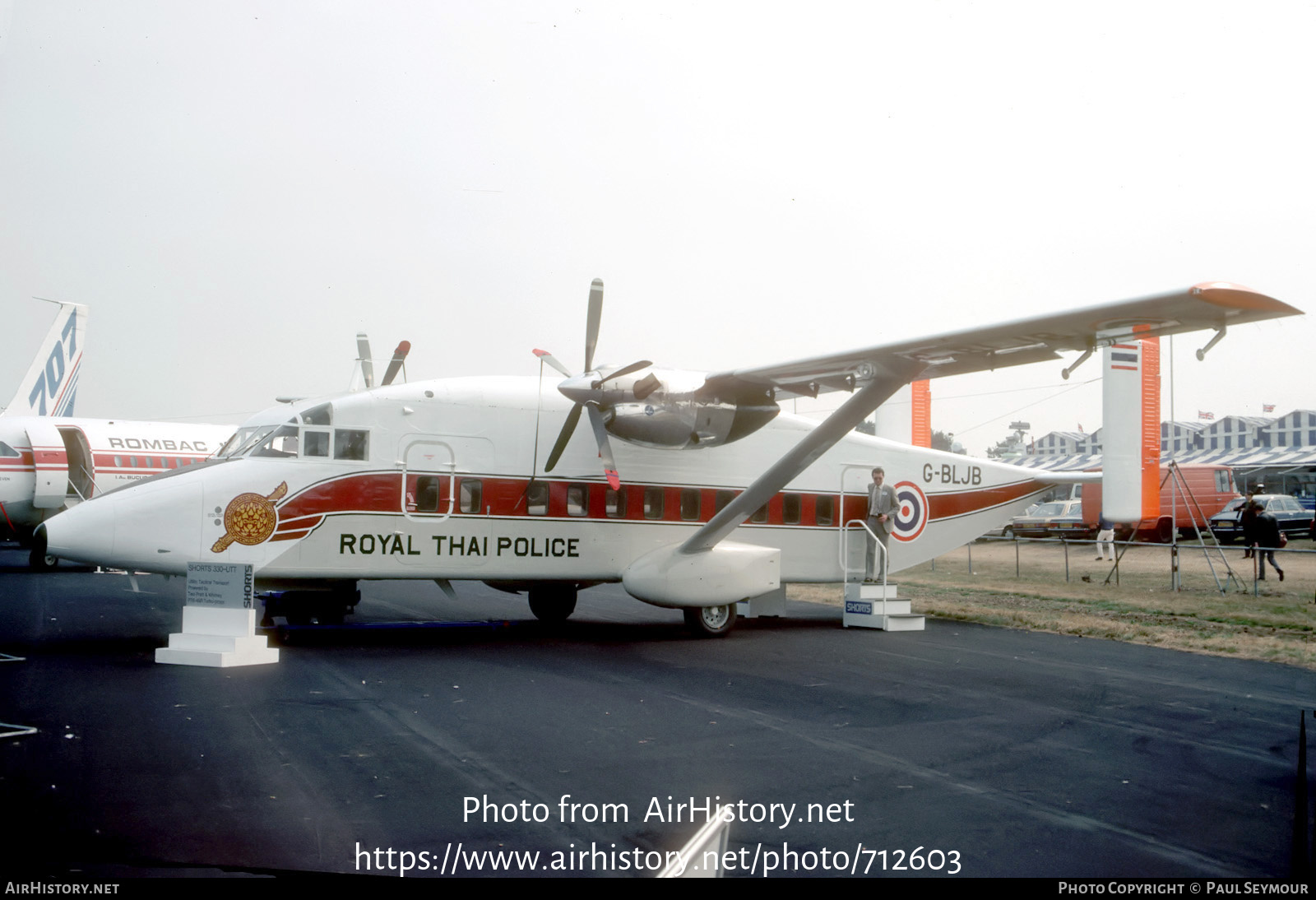 Aircraft Photo of G-BLJB | Short 330UTT | Thailand - Police | AirHistory.net #712603