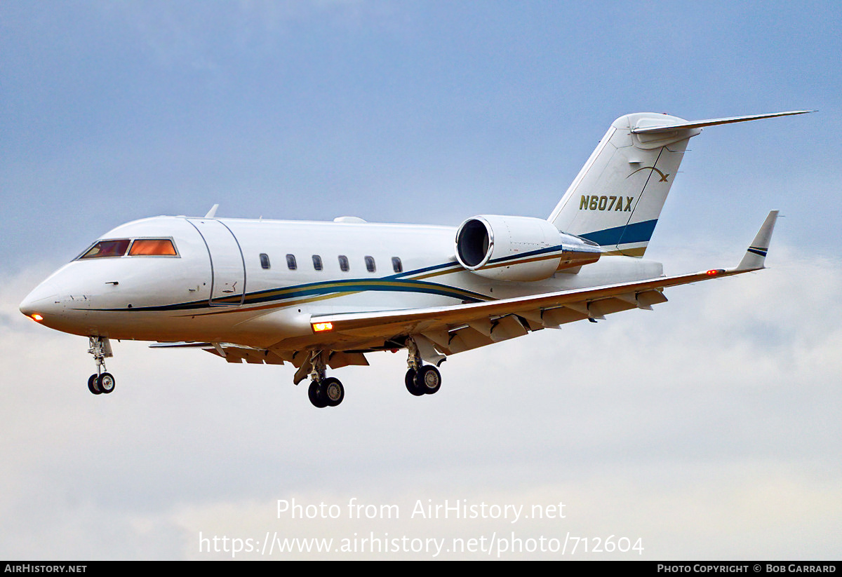 Aircraft Photo of N607AX | Canadair Challenger 601-3A (CL-600-2B16) | AirHistory.net #712604