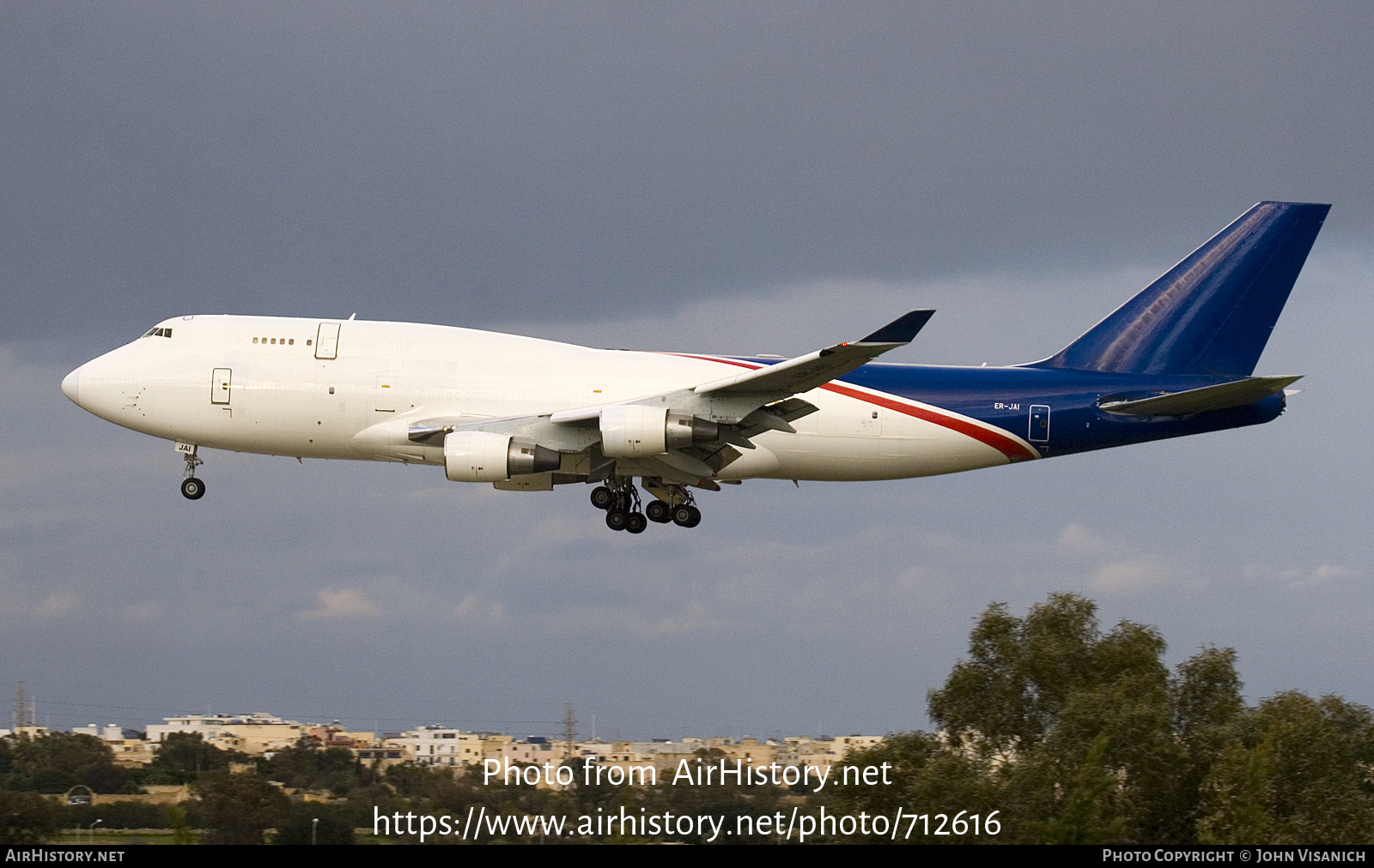 Aircraft Photo of ER-JAI | Boeing 747-412(BDSF) | AirHistory.net #712616