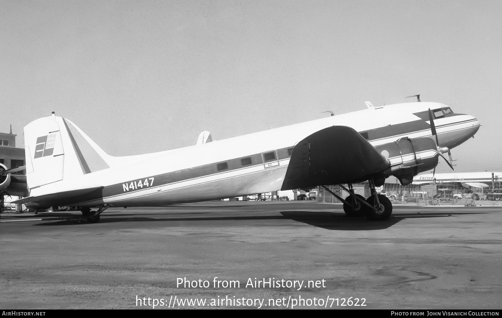 Aircraft Photo of N41447 | Douglas DC-3(C) | AirHistory.net #712622