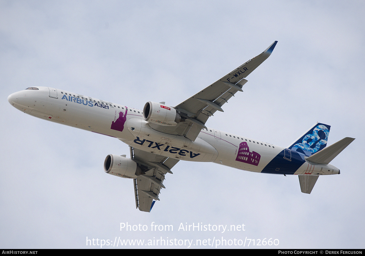 Aircraft Photo of F-WXLR | Airbus A321-251NY | Airbus | AirHistory.net #712660