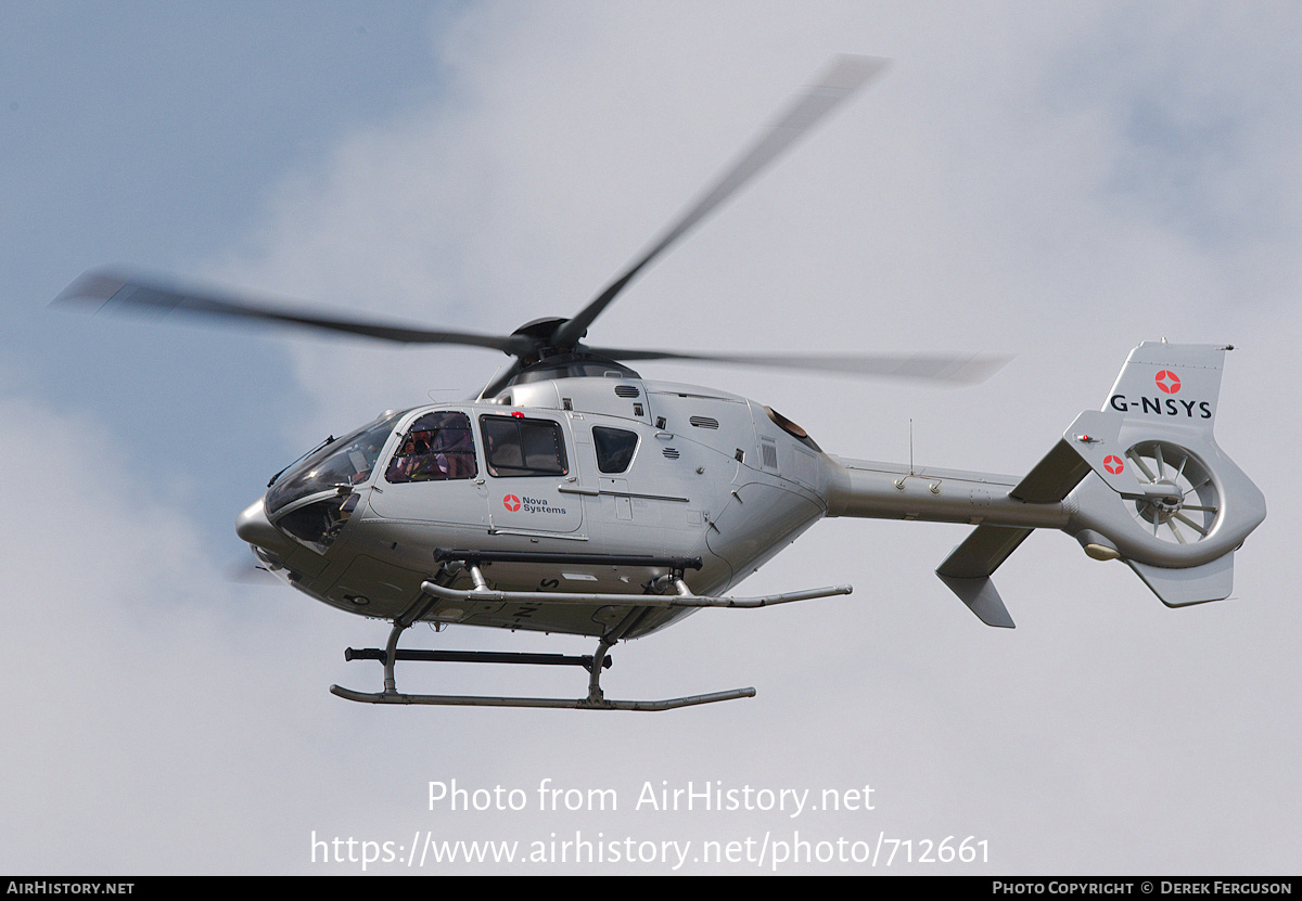 Aircraft Photo of G-NSYS | Eurocopter EC-135T-1 | Nova Systems | AirHistory.net #712661