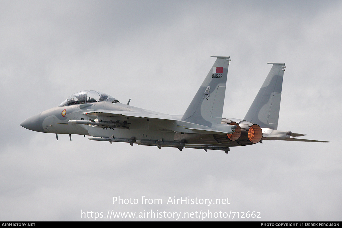 Aircraft Photo of QA538 | Boeing F-15QA Eagle | Qatar - Air Force | AirHistory.net #712662