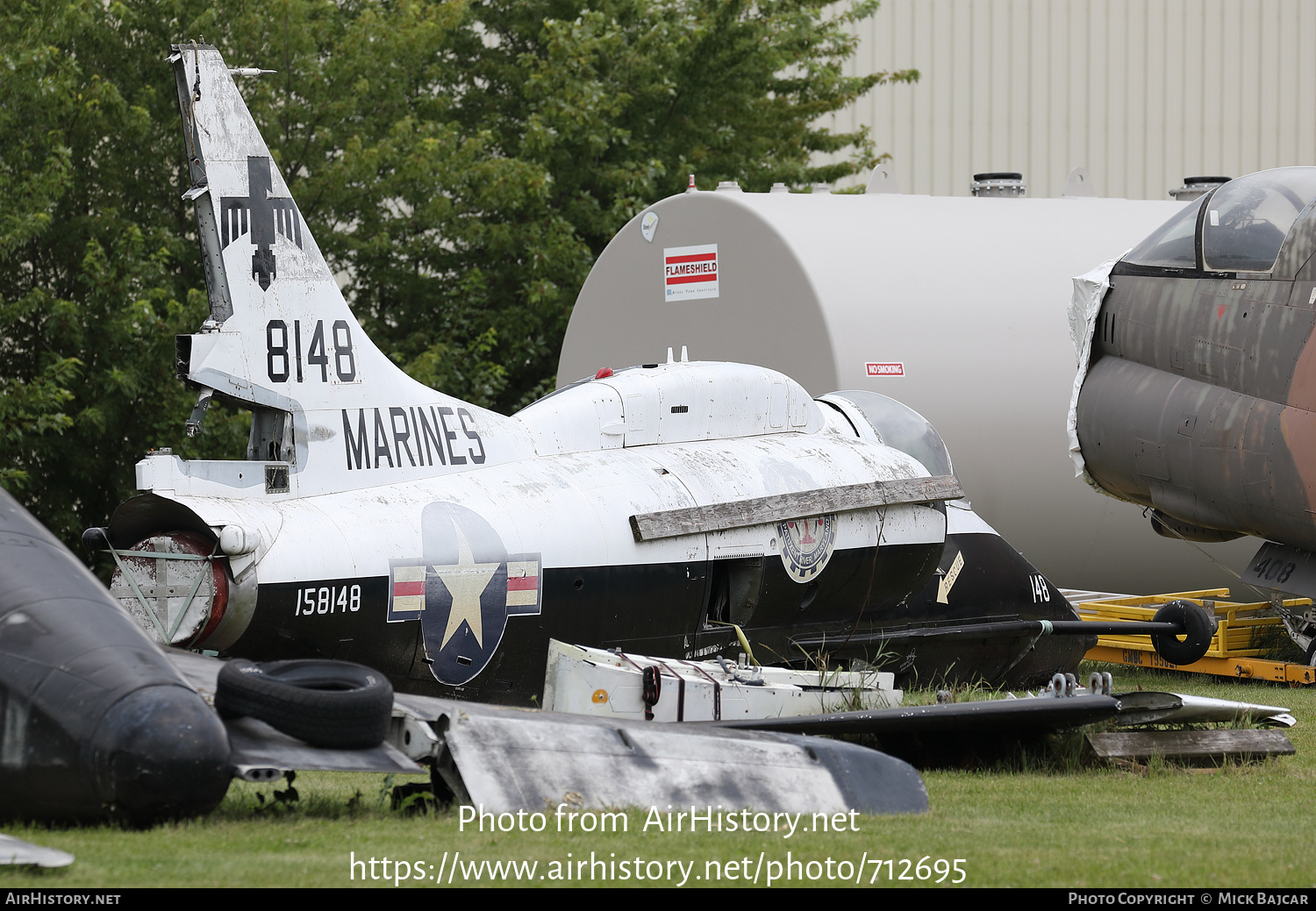 Aircraft Photo of 158148 / 8148 | McDonnell Douglas A-4M Skyhawk II | USA - Marines | AirHistory.net #712695