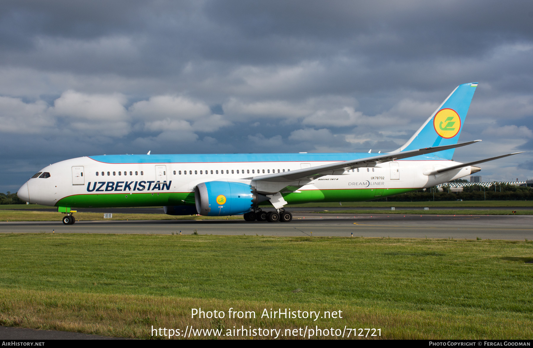 Aircraft Photo of UK-78702 | Boeing 787-8 Dreamliner | Uzbekistan Airways | AirHistory.net #712721