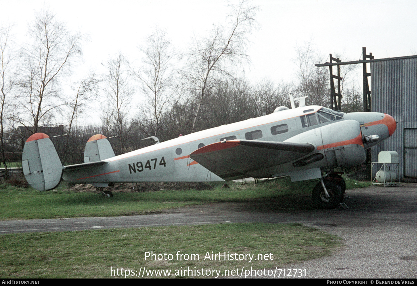 Aircraft Photo of N9474 | Beech D18S | AirHistory.net #712731