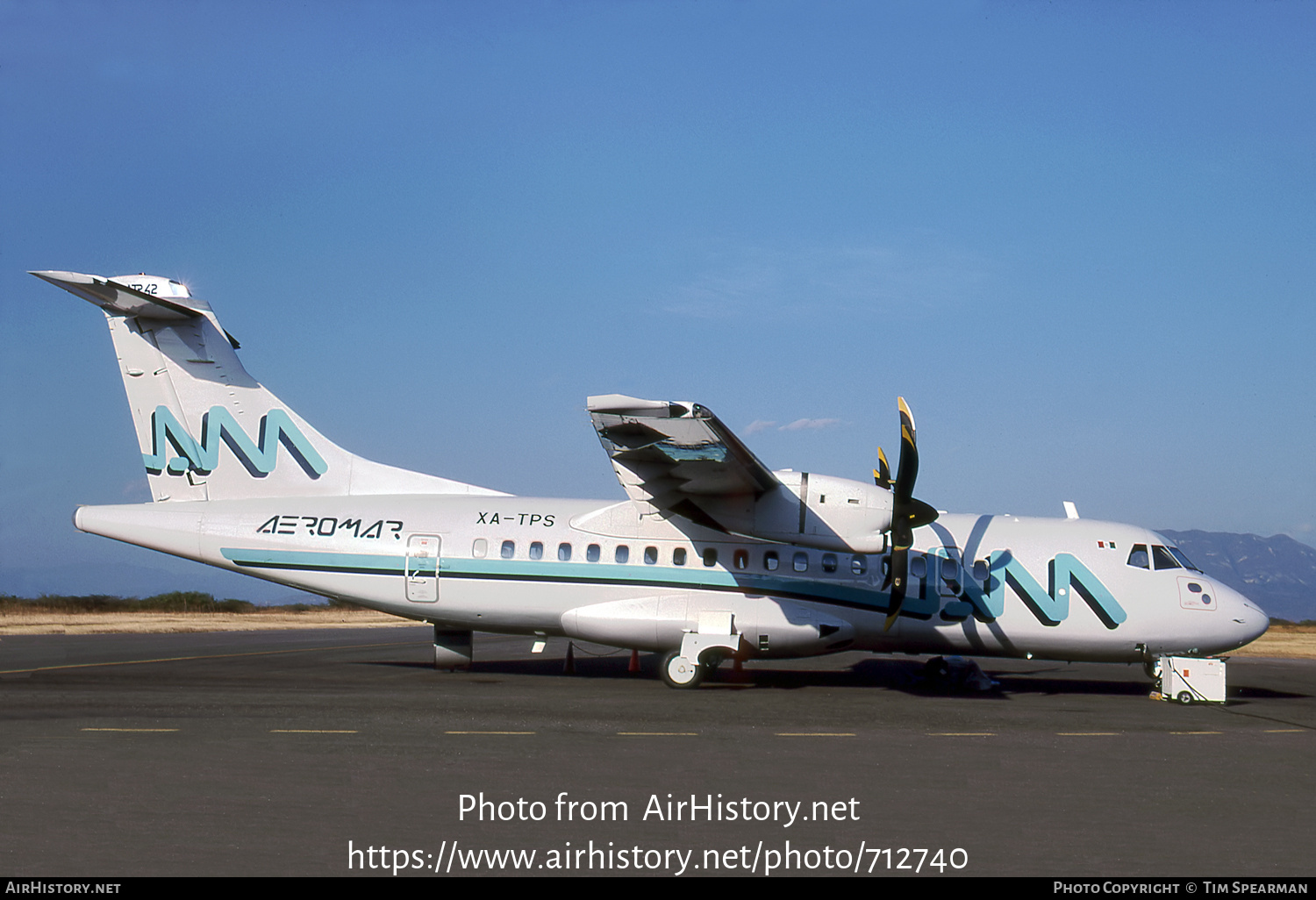 Aircraft Photo of XA-TPS | ATR ATR-42-500 | Aeromar | AirHistory.net #712740