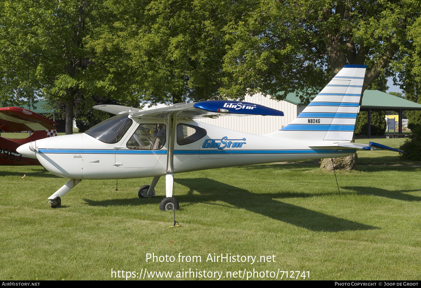 Aircraft Photo of N824G | Stoddard-Hamilton GlaStar SH-4 | AirHistory.net #712741