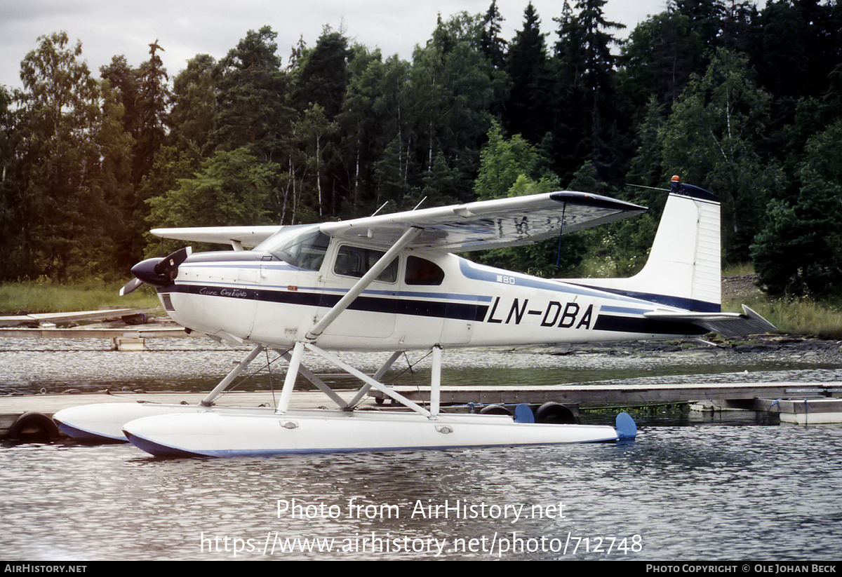 Aircraft Photo of LN-DBA | Cessna 180C | AirHistory.net #712748