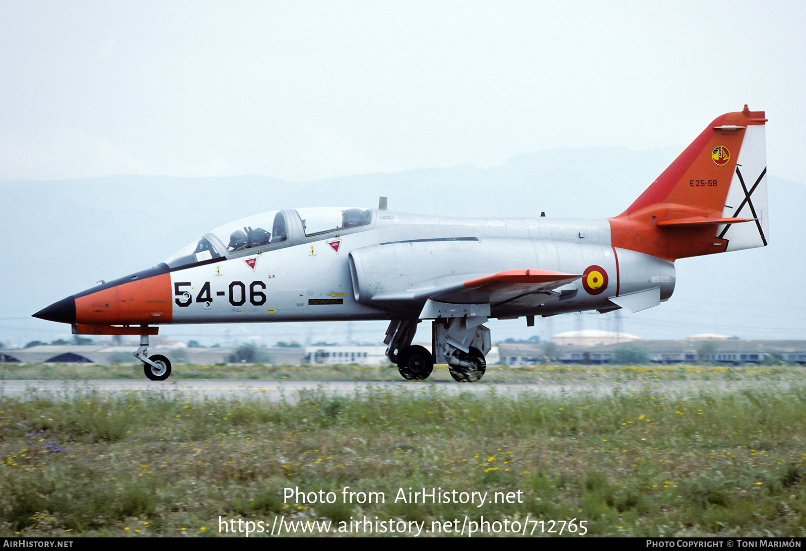 Aircraft Photo of E.25-58 | CASA C101EB Aviojet | Spain - Air Force | AirHistory.net #712765