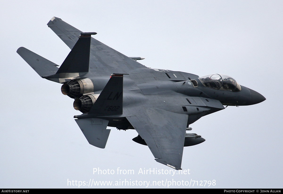 Aircraft Photo of 91-0602 / AF91-602 | McDonnell Douglas F-15E Strike Eagle | USA - Air Force | AirHistory.net #712798