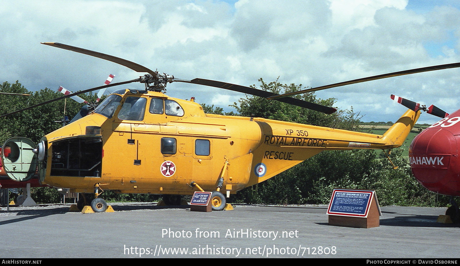 Aircraft Photo of XP350 | Westland WS-55-3 Whirlwind HAR10 | UK - Air Force | AirHistory.net #712808