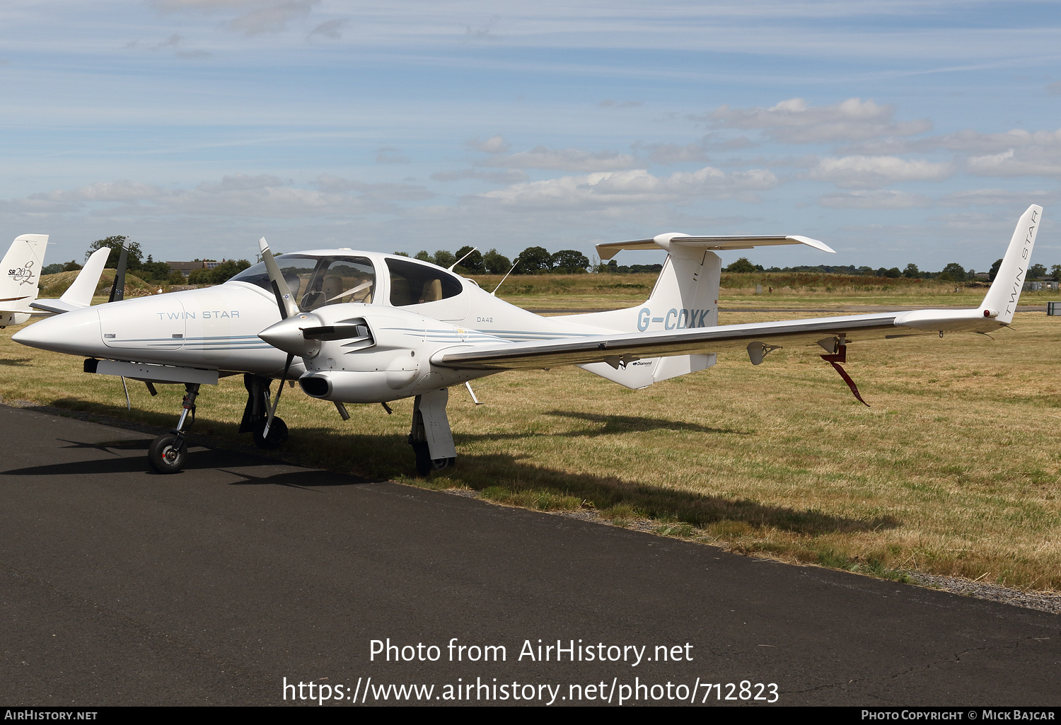 Aircraft Photo of G-CDXK | Diamond DA42 Twin Star | AirHistory.net #712823