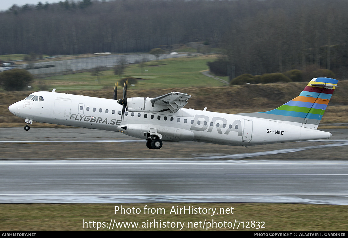 Aircraft Photo of SE-MKE | ATR ATR-72-600 (ATR-72-212A) | BRA - Braathens Regional Airlines | AirHistory.net #712832