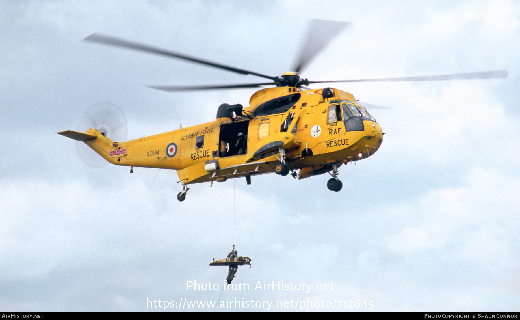 Aircraft Photo of XZ594 | Westland WS-61 Sea King HAR3 | UK - Air Force | AirHistory.net #712845