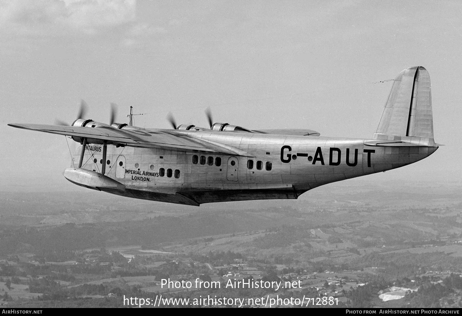 Aircraft Photo of G-ADUT | Short S-23 Empire | Imperial Airways | AirHistory.net #712881