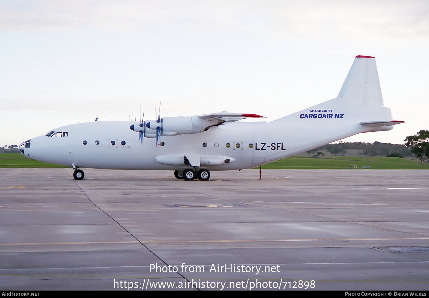 Aircraft Photo of LZ-SFL | Antonov An-12BP | Cargoair NZ | AirHistory.net #712898