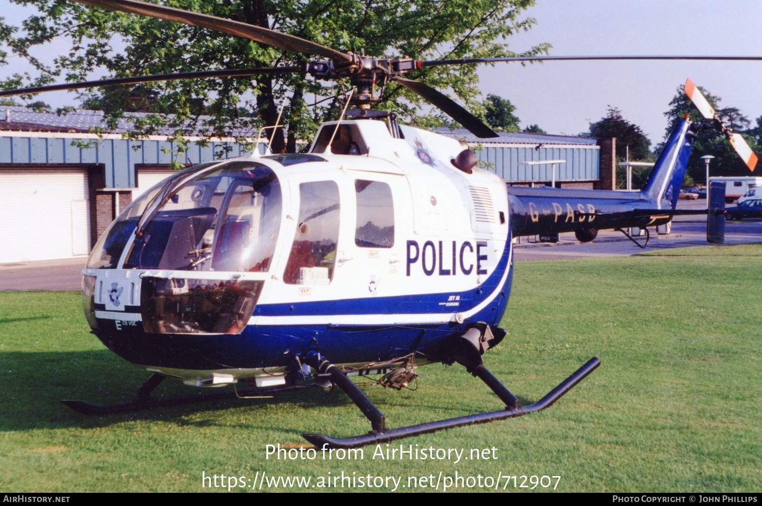 Aircraft Photo of G-PASB | MBB BO-105D | Police Aviation Services | AirHistory.net #712907