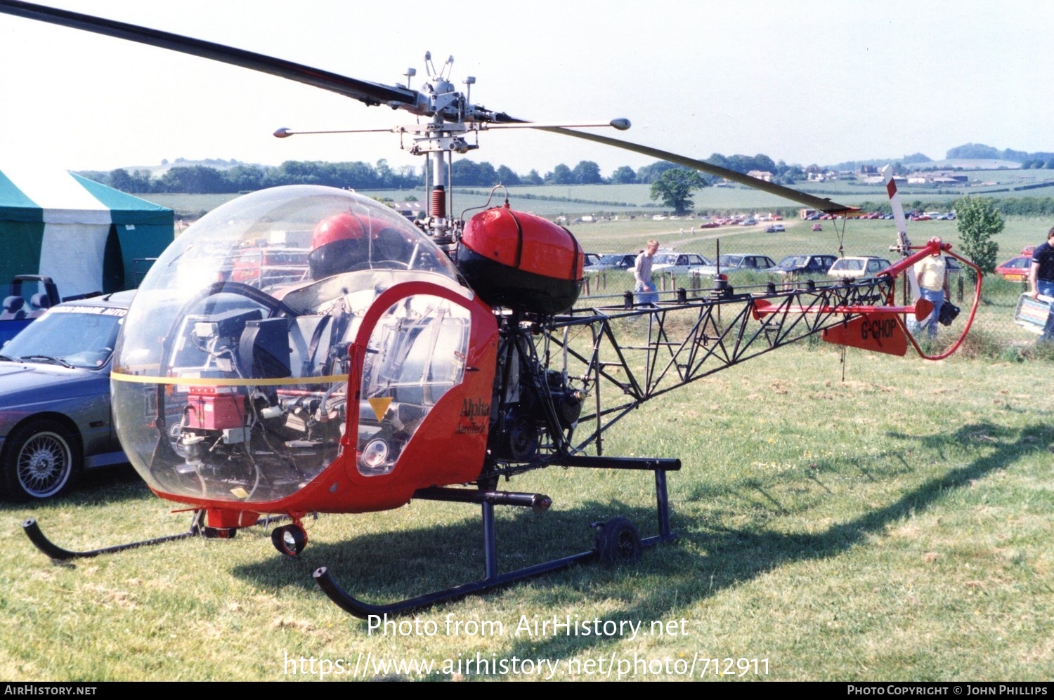 Aircraft Photo of G-CHOP | Westland-Bell 47G-3B-1 | Alpha Aero Tech | AirHistory.net #712911