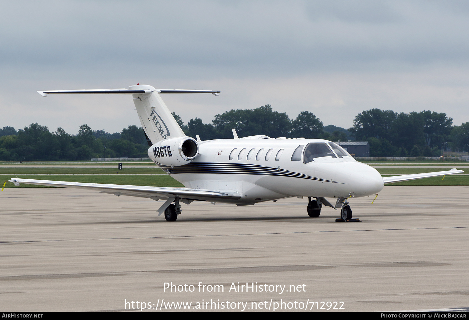 Aircraft Photo of N86TG | Cessna 525A CitationJet CJ2+ | Tecma Aviation | AirHistory.net #712922