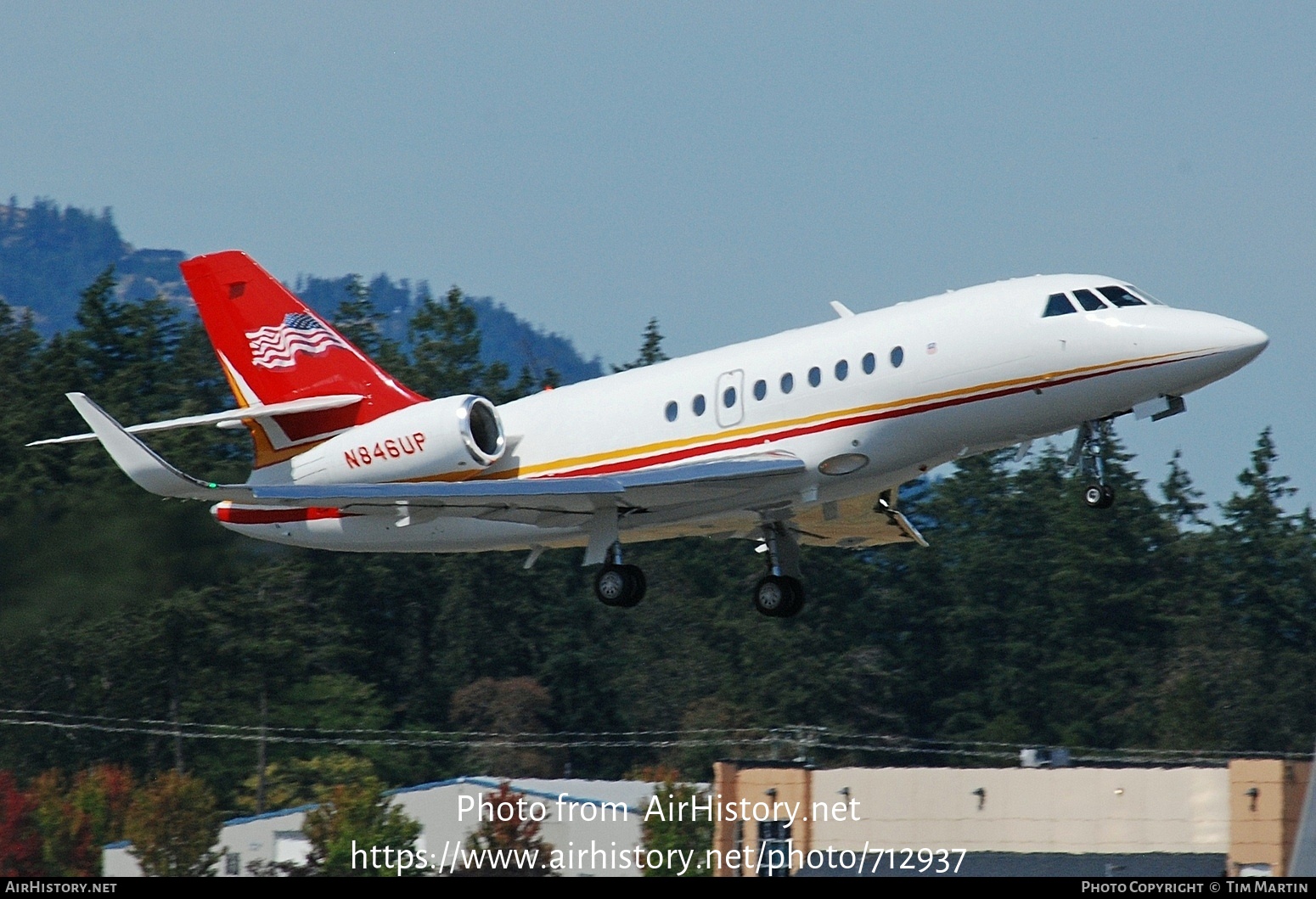 Aircraft Photo of N846UP | Dassault Falcon 2000S | AirHistory.net #712937