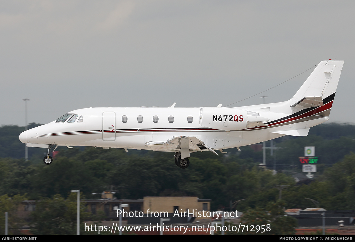 Aircraft Photo of N672QS | Cessna 560XL Citation Excel | AirHistory.net #712958