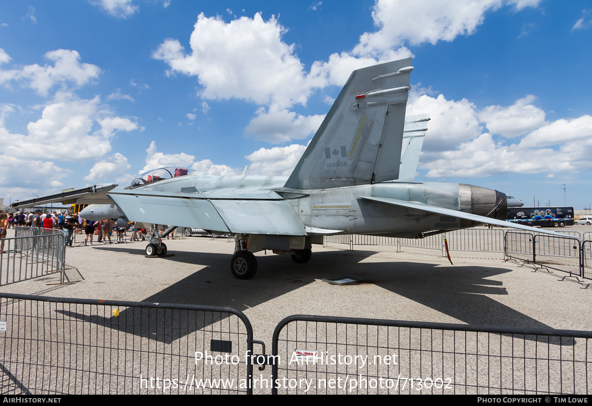 Aircraft Photo of 188938 | McDonnell Douglas CF-188B Hornet | Canada - Air Force | AirHistory.net #713002