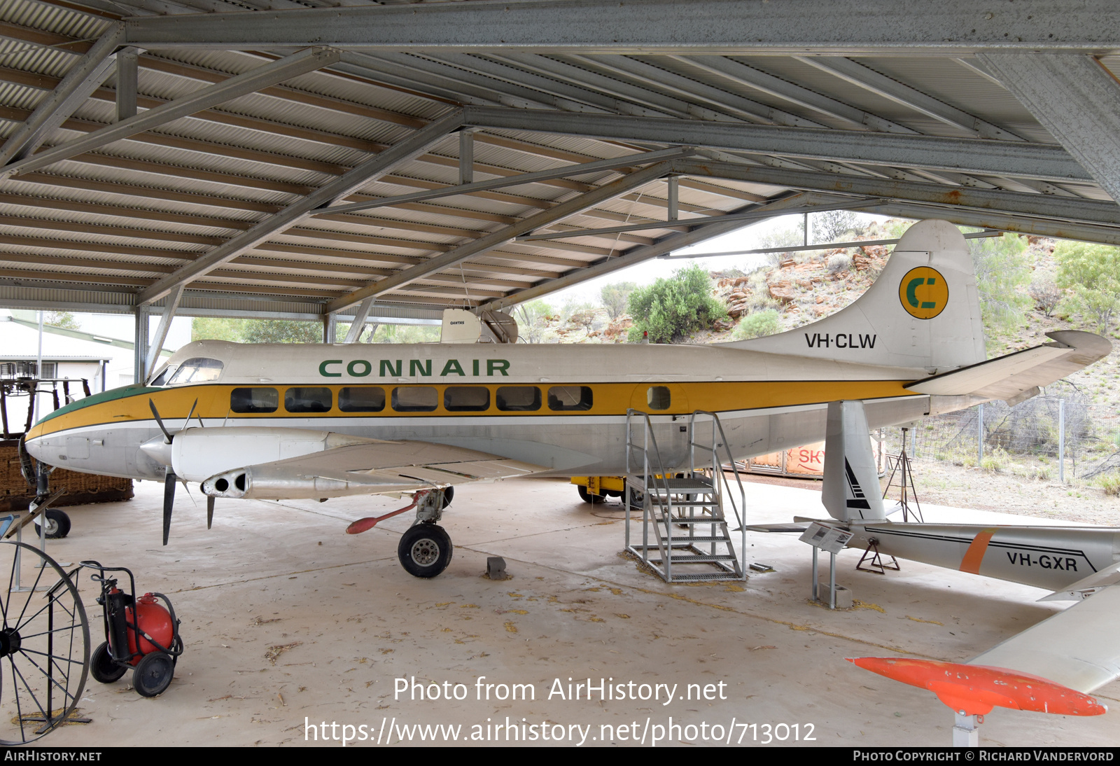 Aircraft Photo of VH-CLW | De Havilland D.H.114 Riley Heron 2 | Connair | AirHistory.net #713012