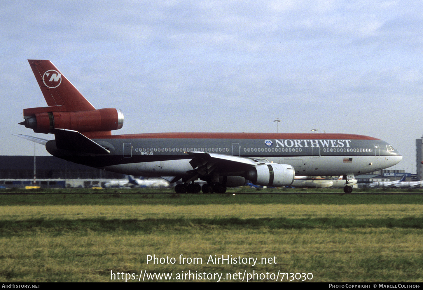 Aircraft Photo of N146US | McDonnell Douglas DC-10-40 | Northwest Airlines | AirHistory.net #713030