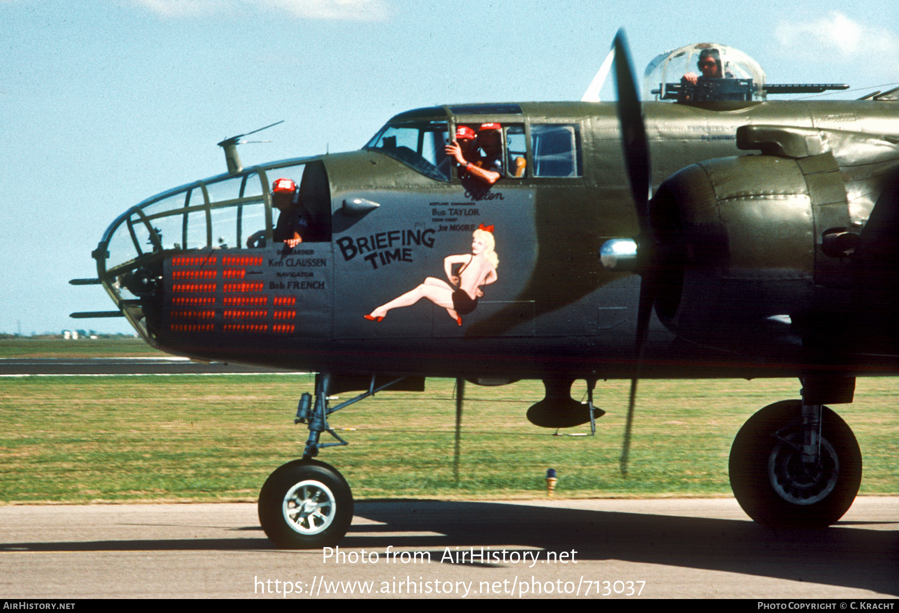 Aircraft Photo of N9456Z / 327638 | North American B-25J Mitchell | USA - Air Force | AirHistory.net #713037