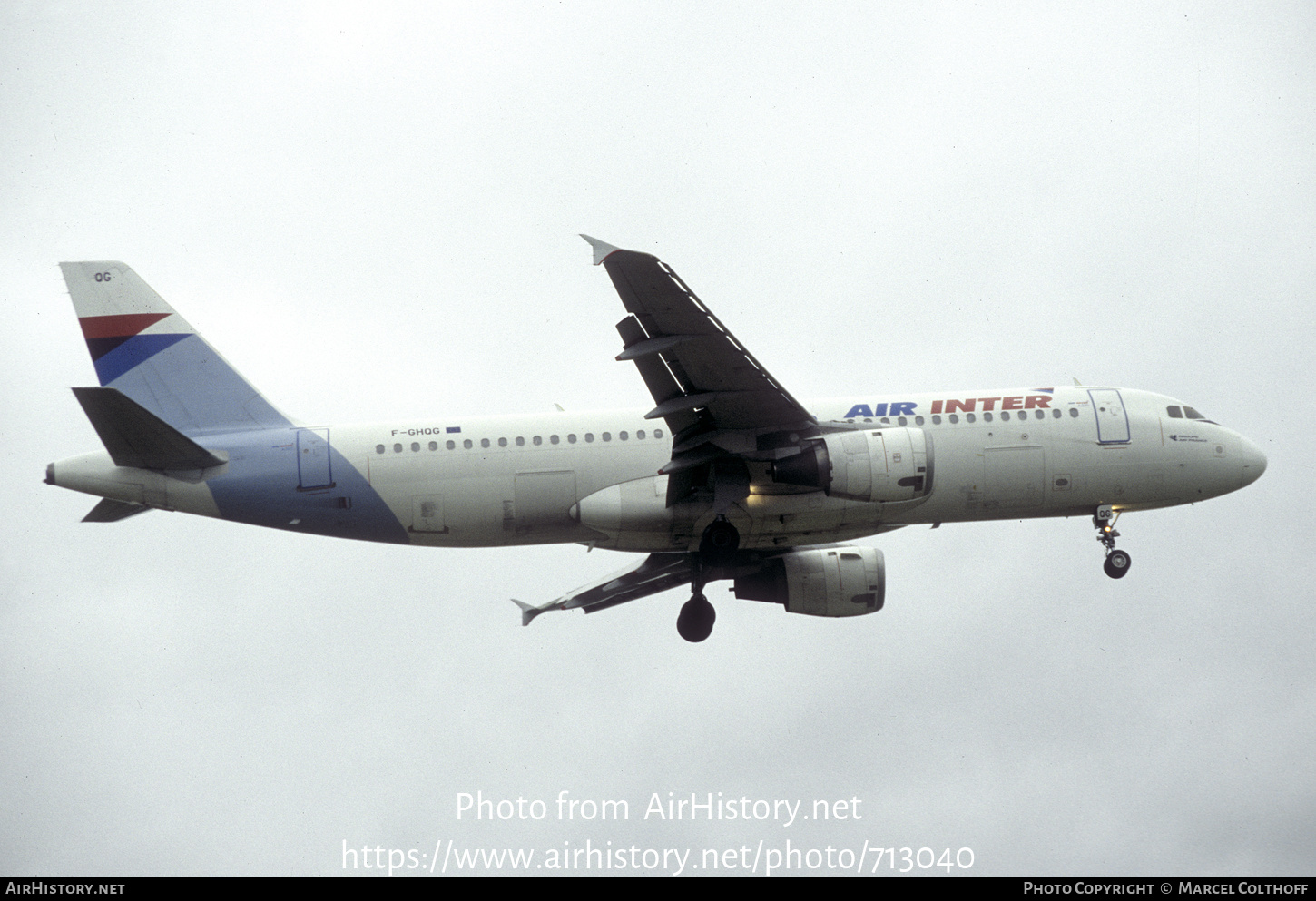 Aircraft Photo of F-GHQG | Airbus A320-211 | Air Inter | AirHistory.net #713040