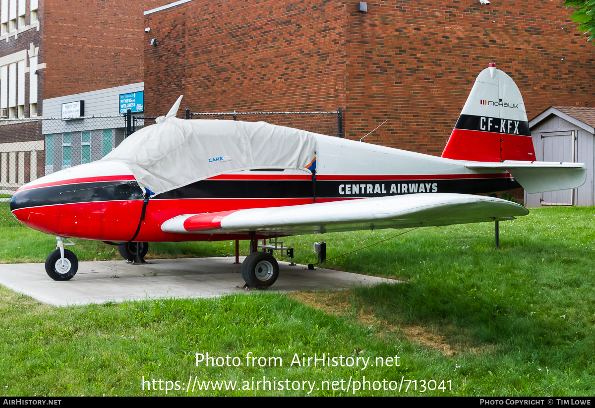 Aircraft Photo of CF-KFX | Piper PA-23-150 Apache | Central Airways | AirHistory.net #713041