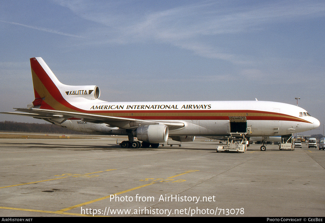 Aircraft Photo of N102CK | Lockheed L-1011-385-1-15 TriStar 200/F | American International Airways | AirHistory.net #713078