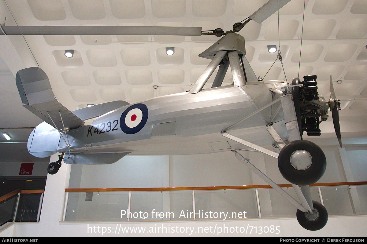 Aircraft Photo of K4232 | Cierva C-30 Rota I (671) | UK - Air Force | AirHistory.net #713085