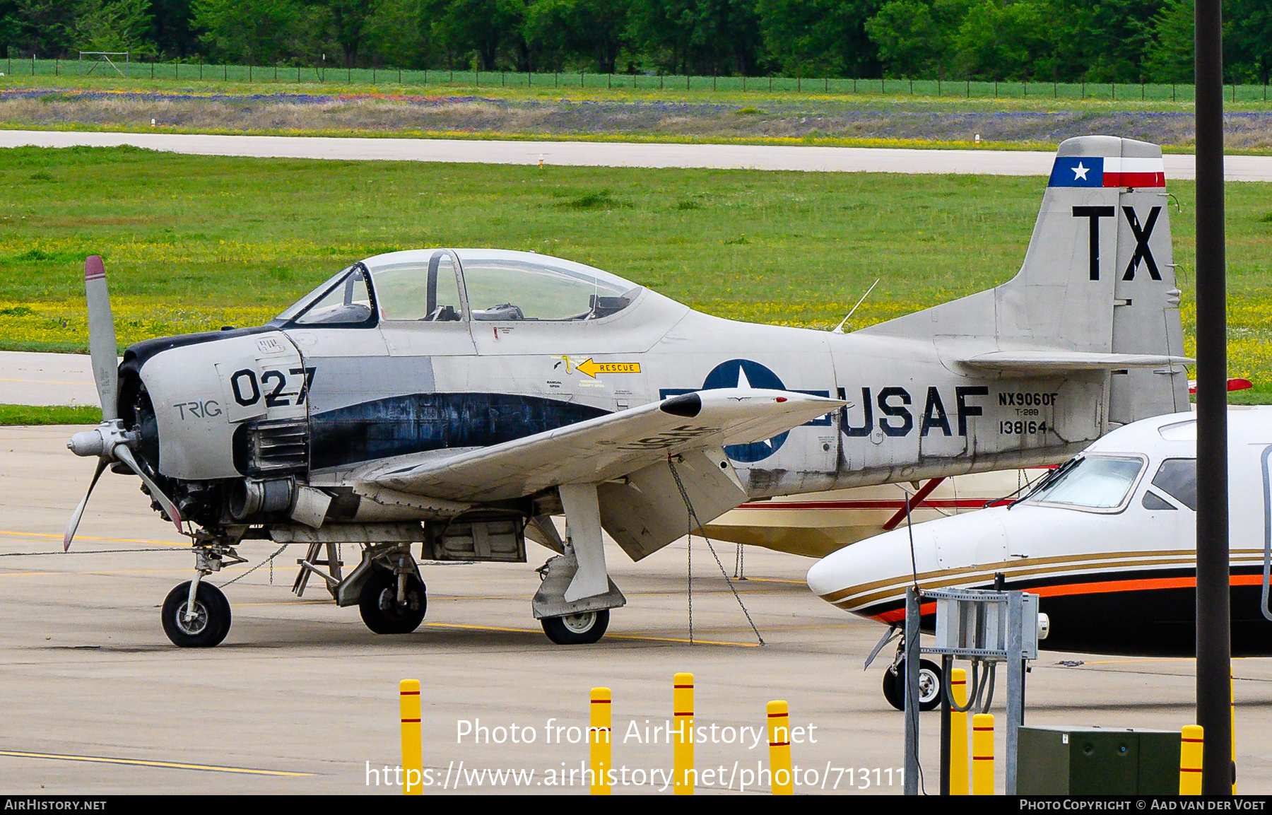 Aircraft Photo of N9060F / NX9060F / 138164 | North American T-28B Trojan | USA - Air Force | AirHistory.net #713111