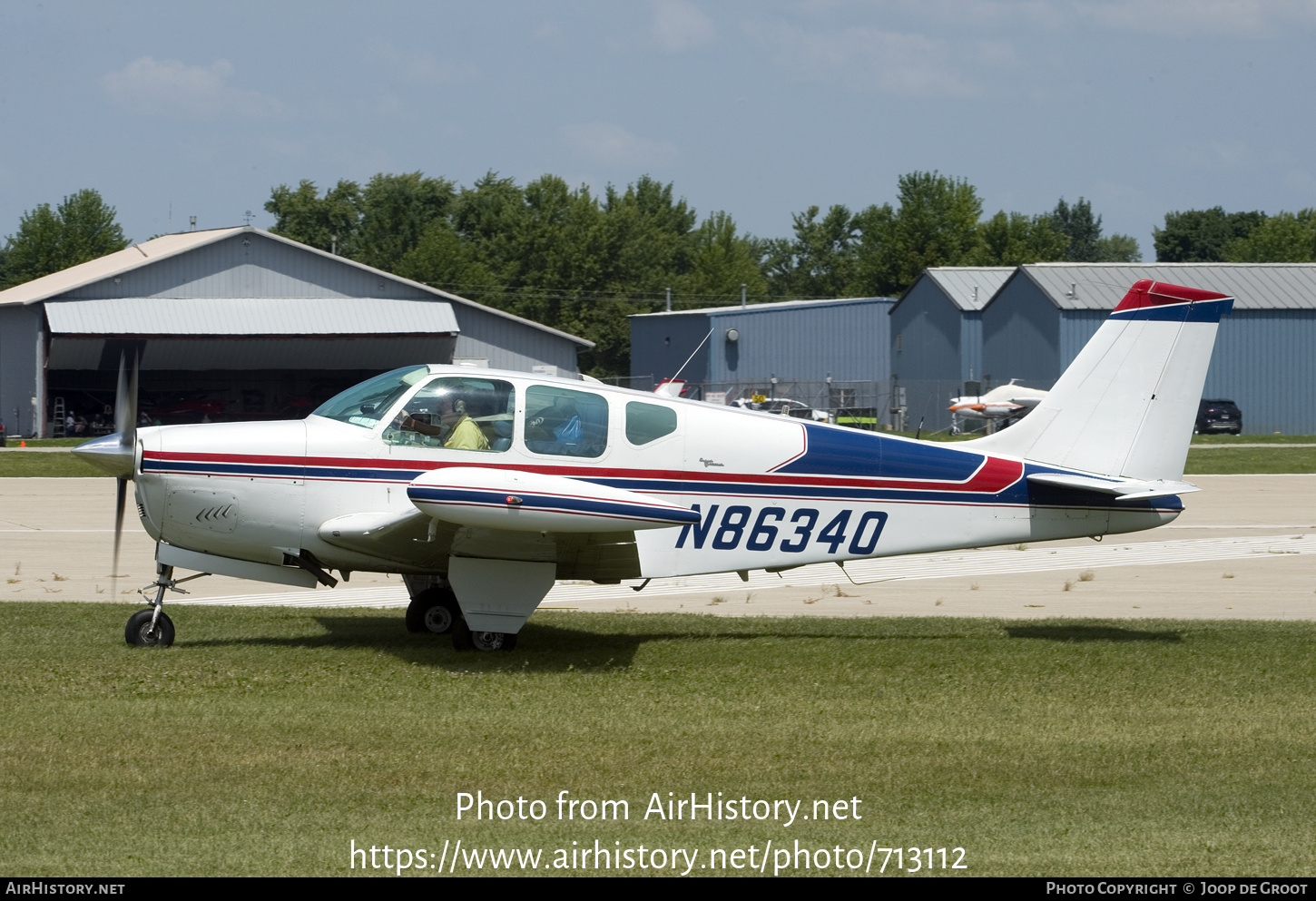 Aircraft Photo of N86340 | Beech 35-B33 Debonair | AirHistory.net #713112