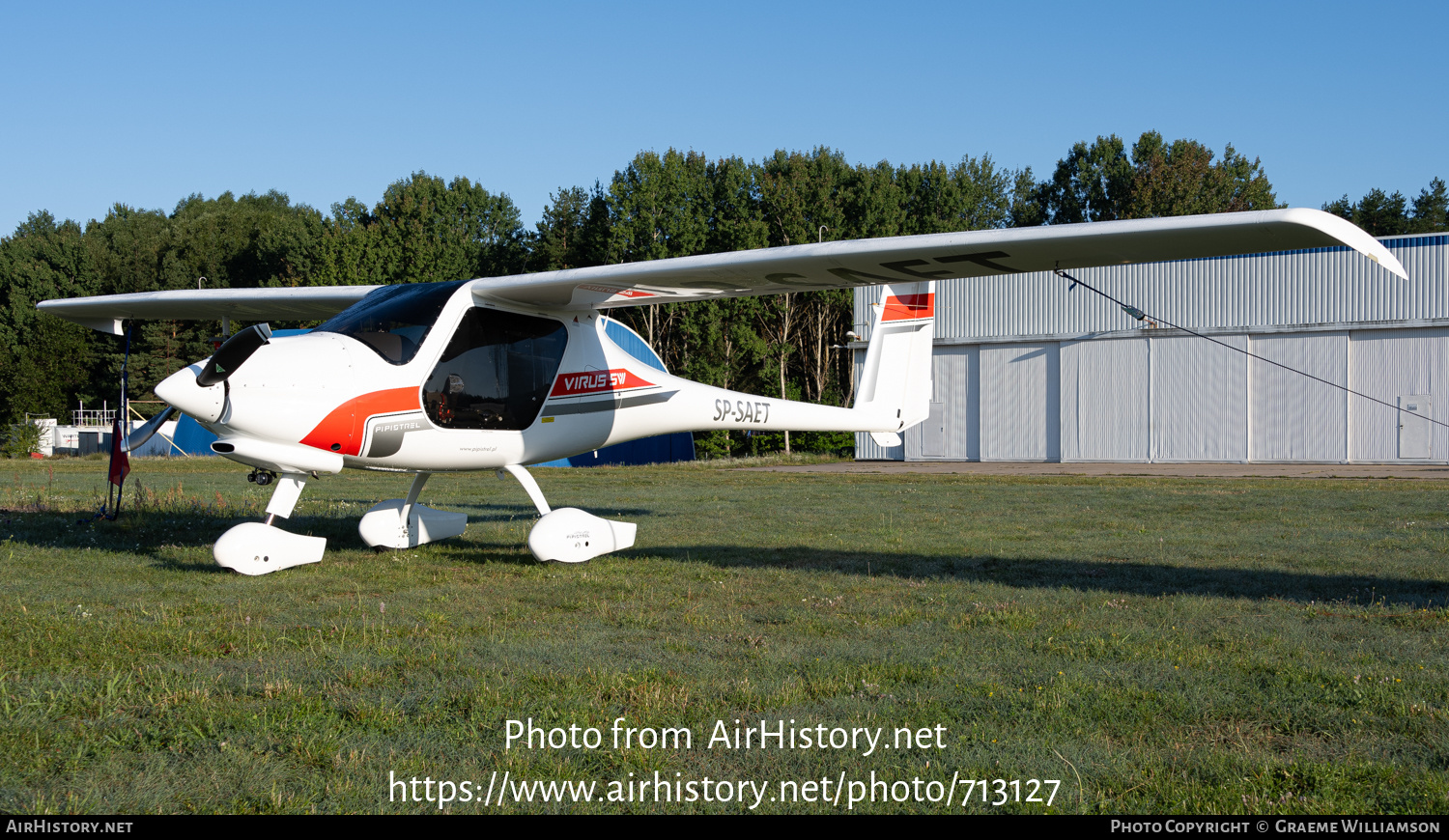 Aircraft Photo of SP-SAET | Pipistrel Virus SW 100 | AirHistory.net #713127