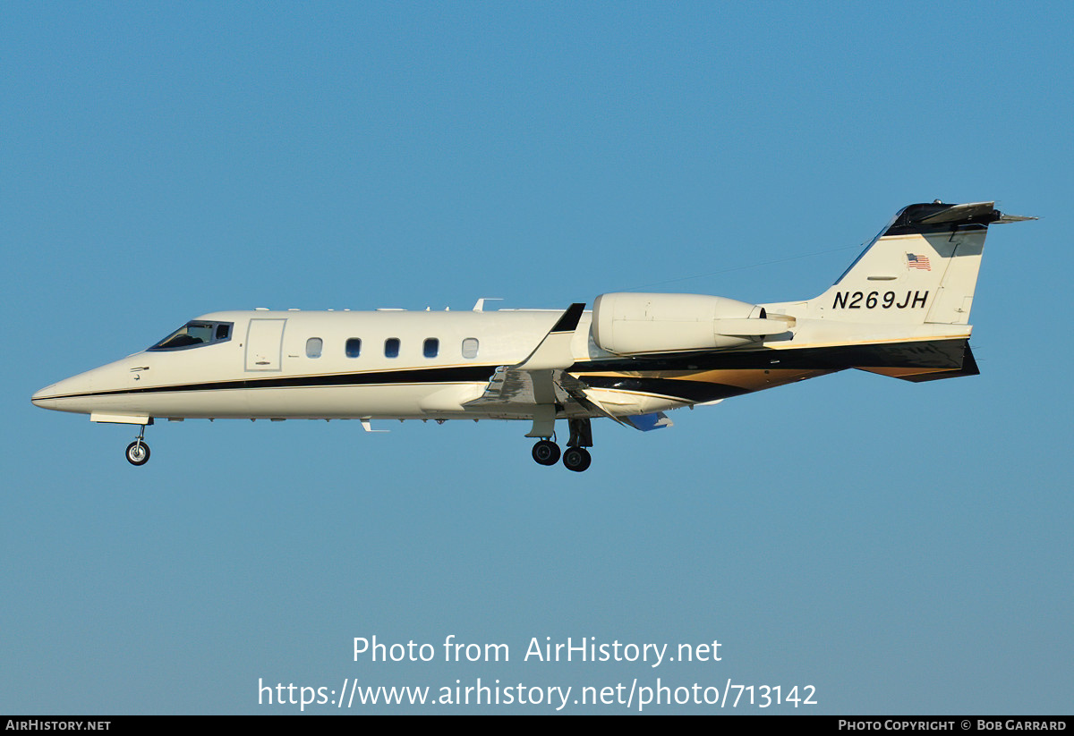 Aircraft Photo of N269JH | Learjet 60 | AirHistory.net #713142