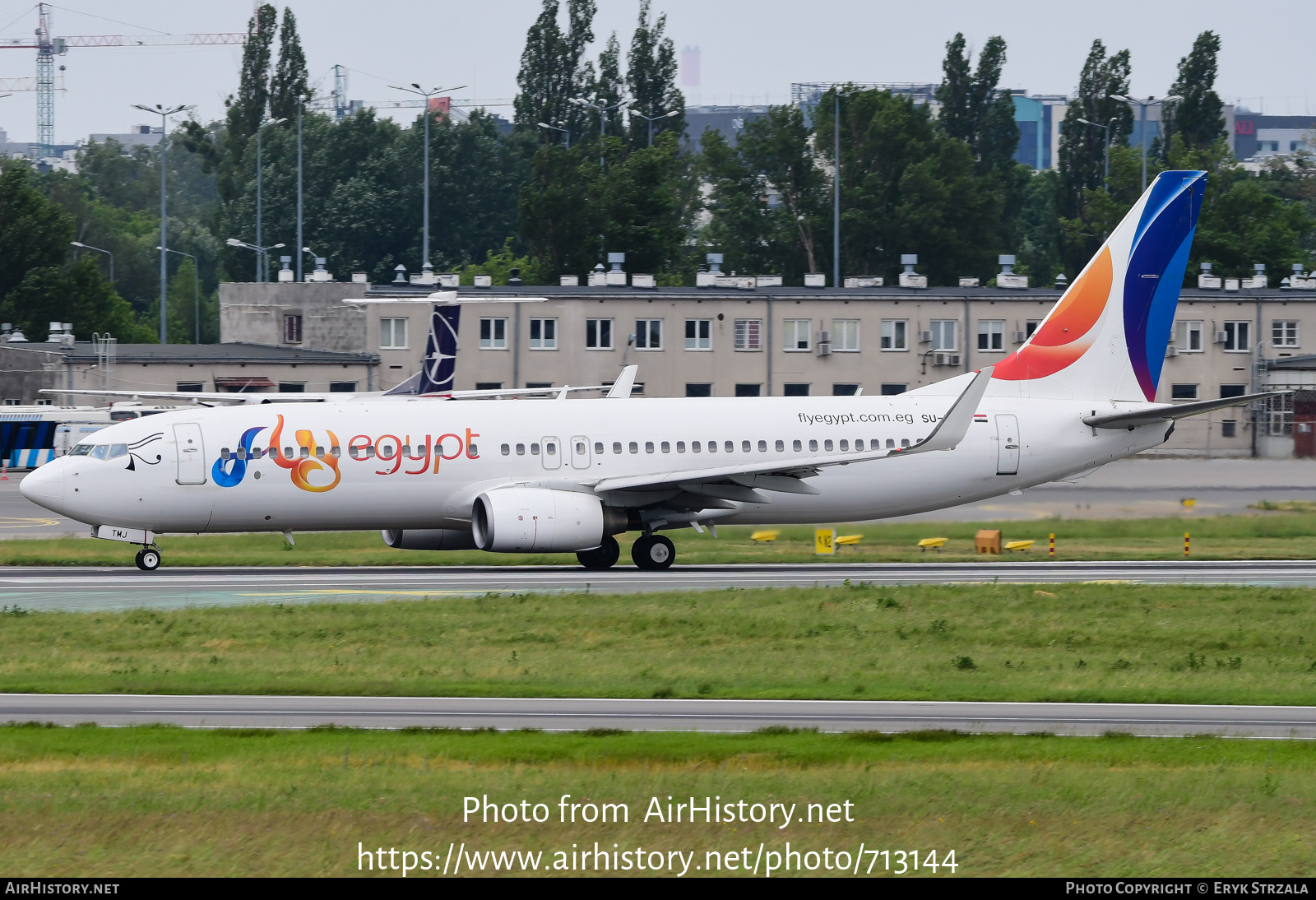 Aircraft Photo of SU-TMJ | Boeing 737-82R | FlyEgypt | AirHistory.net #713144