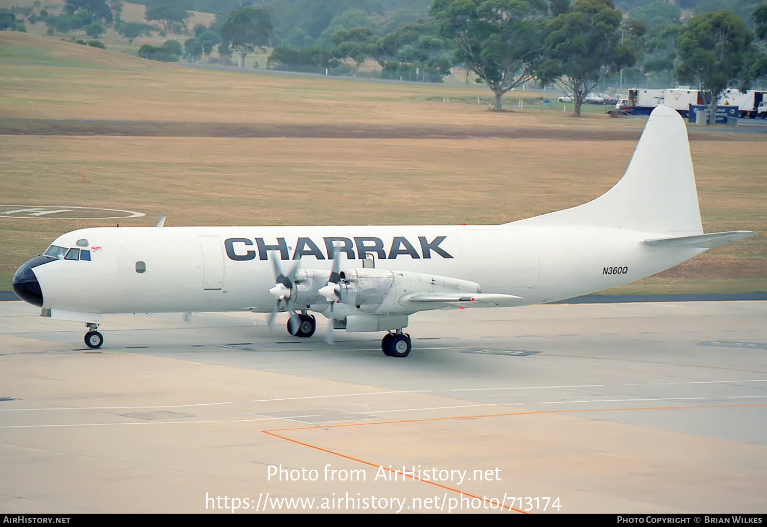 Aircraft Photo of N360Q | Lockheed L-188C(F) Electra | Charrack Air | AirHistory.net #713174