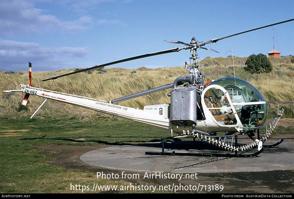 Aircraft Photo of ZK-HBZ | Hiller UH-12E | Alexander Helicopters | AirHistory.net #713189