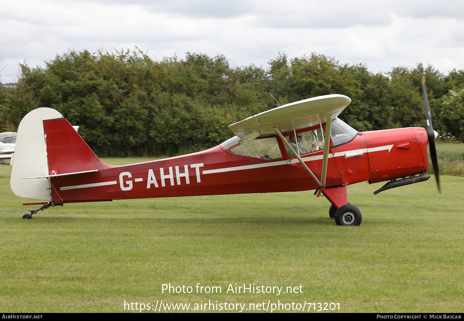 Aircraft Photo of G-AHHT | Auster J-1N Alpha | AirHistory.net #713201