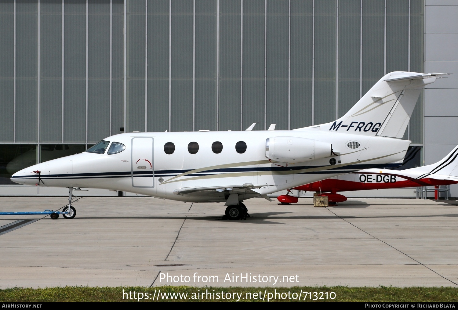 Aircraft Photo of M-FROG | Raytheon 390 Premier IA | AirHistory.net #713210