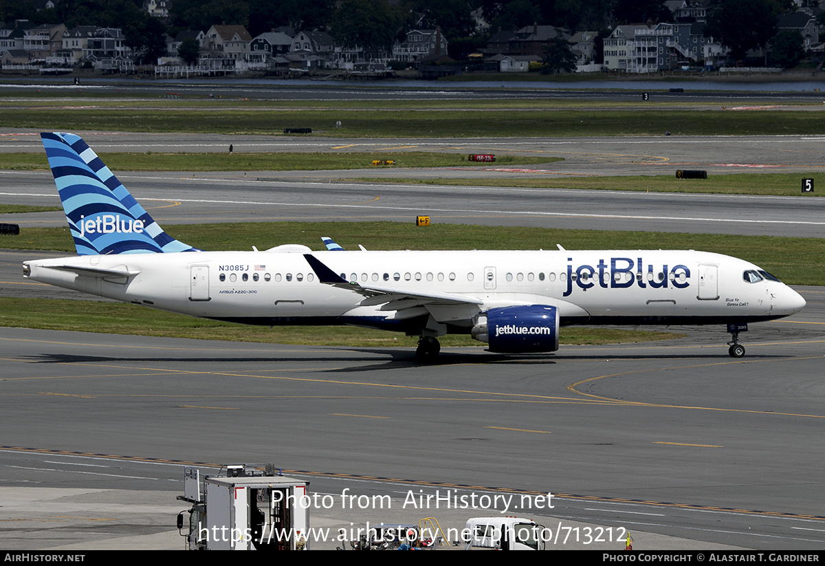 Aircraft Photo of N3085J | Airbus A220-300 (BD-500-1A11) | JetBlue Airways | AirHistory.net #713212