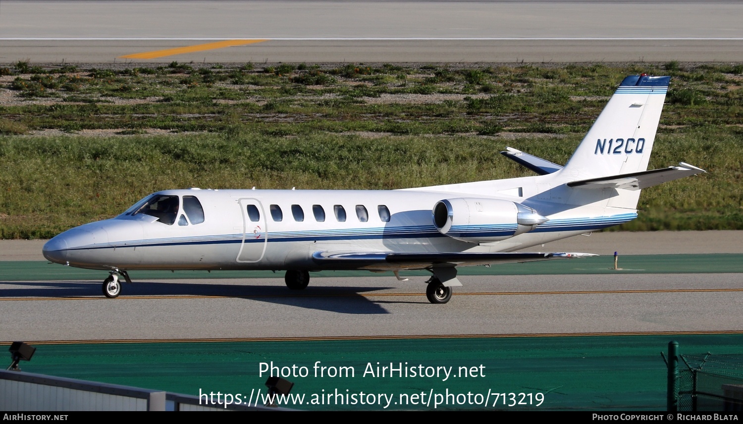 Aircraft Photo of N12CQ | Cessna 560 Citation V | AirHistory.net #713219