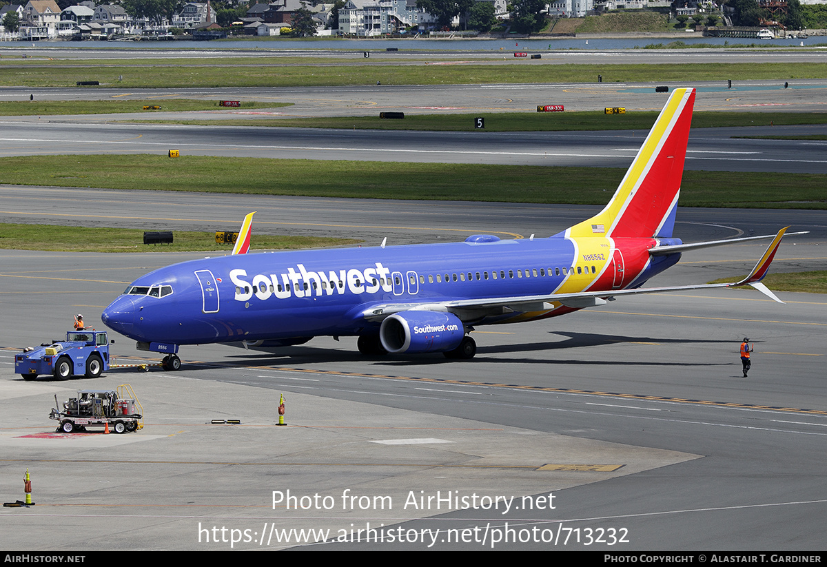 Aircraft Photo of N8556Z | Boeing 737-8H4 | Southwest Airlines | AirHistory.net #713232