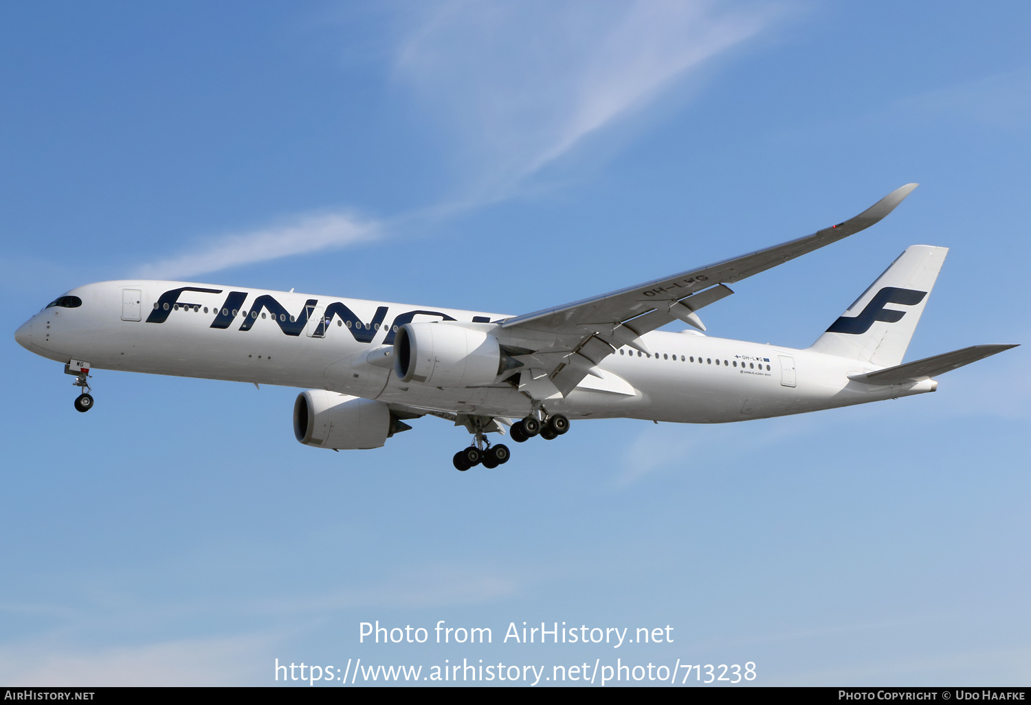 Aircraft Photo of OH-LWG | Airbus A350-941 | Finnair | AirHistory.net #713238